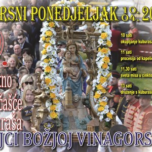 Deveto Zavjetno hodočašće kuburaša Majci Božjoj Vinagorskoj na Uskrsni ponedjeljak